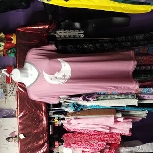 Moon nite up cycled sleep shirt